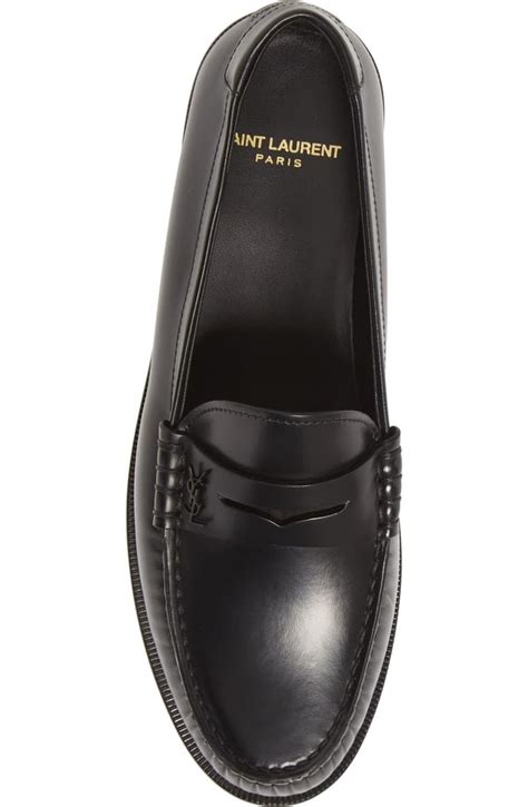 ysl losfers|saint laurent ladies loafers.